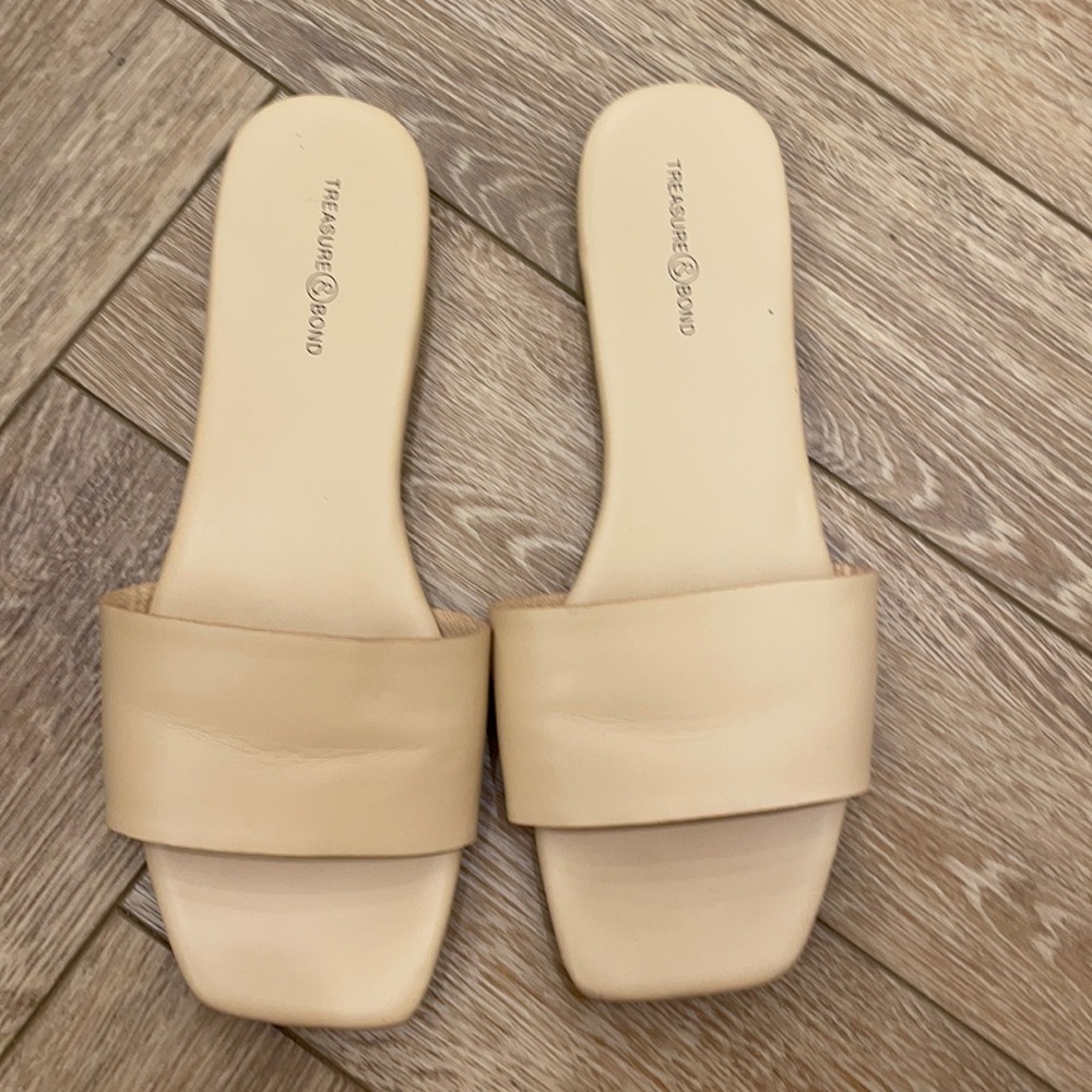 Beige sandals